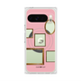 プレミアムスクエアケース with Pixelsnap［ Photo Frames - Pink ］