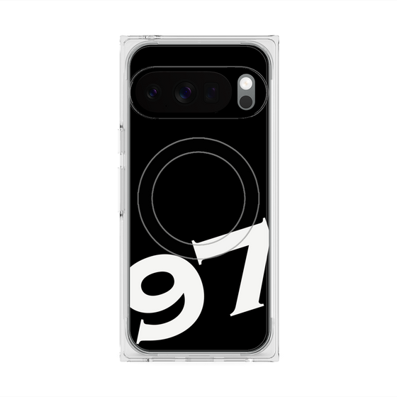 プレミアムスクエアケース with Pixelsnap［ No.97 - Black ］