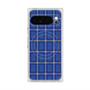 プレミアムスクエアケース with Pixelsnap［ Tartan Check - Blue ］