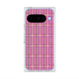 プレミアムスクエアケース with Pixelsnap［ Tartan Check - Pink ］