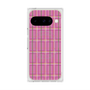 プレミアムスクエアケース with Pixelsnap［ Tartan Check - Pink ］