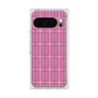プレミアムスクエアケース with Pixelsnap［ Tartan Check - Pink ］