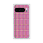 プレミアムスクエアケース with Pixelsnap［ Tartan Check - Pink ］