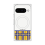 プレミアムスクエアケース with Pixelsnap［ CASEPLAY Tartan Check - Yellow ］