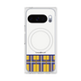 プレミアムスクエアケース with Pixelsnap［ CASEPLAY Tartan Check - Yellow ］