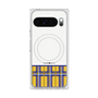 プレミアムスクエアケース with Pixelsnap［ CASEPLAY Tartan Check - Yellow ］