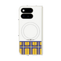 プレミアムスクエアケース with Pixelsnap［ CASEPLAY Tartan Check - Yellow ］