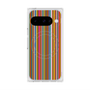プレミアムスクエアケース with Pixelsnap［ Colorful Stripe ］