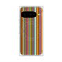 プレミアムスクエアケース with Pixelsnap［ Colorful Stripe ］