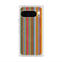 プレミアムスクエアケース with Pixelsnap［ Colorful Stripe ］