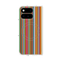プレミアムスクエアケース with Pixelsnap［ Colorful Stripe ］