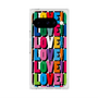 プレミアムスクエアケース with Pixelsnap［ LOVE!LOVE!LOVE! ］