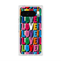 プレミアムスクエアケース with Pixelsnap［ LOVE!LOVE!LOVE! ］