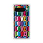 プレミアムスクエアケース with Pixelsnap［ LOVE!LOVE!LOVE! ］