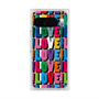プレミアムスクエアケース with Pixelsnap［ LOVE!LOVE!LOVE! ］