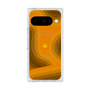 プレミアムスクエアケース with Pixelsnap［ CASEPLAY Winding Pattern - Orange ］