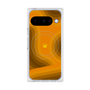 プレミアムスクエアケース with Pixelsnap［ CASEPLAY Winding Pattern - Orange ］