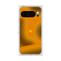 プレミアムスクエアケース with Pixelsnap［ CASEPLAY Winding Pattern - Orange ］