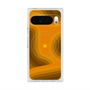 プレミアムスクエアケース with Pixelsnap［ CASEPLAY Winding Pattern - Orange ］