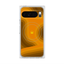 プレミアムスクエアケース with Pixelsnap［ CASEPLAY Winding Pattern - Orange ］