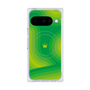 プレミアムスクエアケース with Pixelsnap［ CASEPLAY Winding Pattern - Green ］