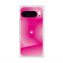 プレミアムスクエアケース with Pixelsnap［ CASEPLAY Winding Pattern - Pink ］