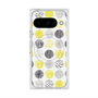 プレミアムスクエアケース with Pixelsnap［ Nordic Circle - Yellow ］