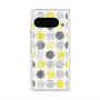 プレミアムスクエアケース with Pixelsnap［ Nordic Circle - Yellow ］