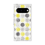 プレミアムスクエアケース with Pixelsnap［ Nordic Circle - Yellow ］