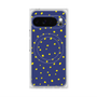 プレミアムスクエアケース with Pixelsnap［ Drawing Dot - Navy ］