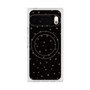 プレミアムスクエアケース with Pixelsnap［ Drawing Dot - Black ］