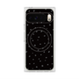 プレミアムスクエアケース with Pixelsnap［ Drawing Dot - Black ］