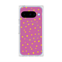 プレミアムスクエアケース with Pixelsnap［ Drawing Dot - Pink ］