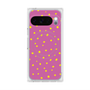 プレミアムスクエアケース with Pixelsnap［ Drawing Dot - Pink ］