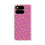 プレミアムスクエアケース with Pixelsnap［ Drawing Dot - Pink ］