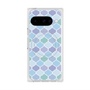 プレミアムスクエアケース with Pixelsnap［ Moroccan1 color - Blue ］