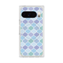 プレミアムスクエアケース with Pixelsnap［ Moroccan1 color - Blue ］