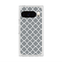 プレミアムスクエアケース with Pixelsnap［ Moroccan2 - Gray ］