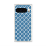 プレミアムスクエアケース with Pixelsnap［ Moroccan2 - Blue ］