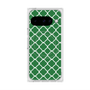 プレミアムスクエアケース with Pixelsnap［ Moroccan2 - Green ］