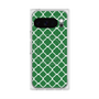 プレミアムスクエアケース with Pixelsnap［ Moroccan2 - Green ］