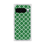 プレミアムスクエアケース with Pixelsnap［ Moroccan2 - Green ］
