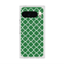 プレミアムスクエアケース with Pixelsnap［ Moroccan2 - Green ］