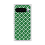 プレミアムスクエアケース with Pixelsnap［ Moroccan2 - Green ］