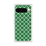 プレミアムスクエアケース with Pixelsnap［ Moroccan2 - Green ］