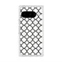 プレミアムスクエアケース with Pixelsnap［ Moroccan3 - Black ］