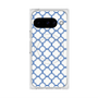 プレミアムスクエアケース with Pixelsnap［ Moroccan3 - Blue ］