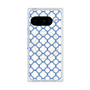 プレミアムスクエアケース with Pixelsnap［ Moroccan3 - Blue ］