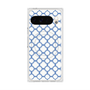 プレミアムスクエアケース with Pixelsnap［ Moroccan3 - Blue ］