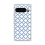 プレミアムスクエアケース with Pixelsnap［ Moroccan3 - Blue ］